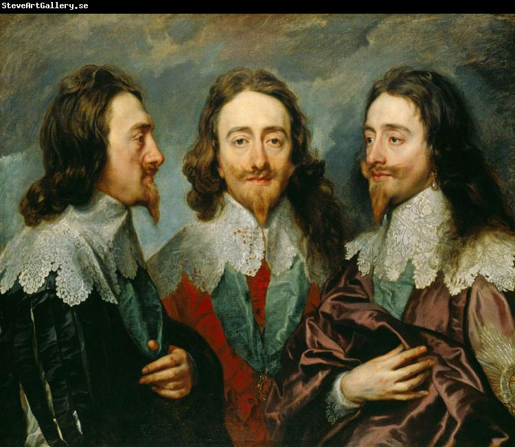 Anthony Van Dyck Charles I in Three Positions (mk25)